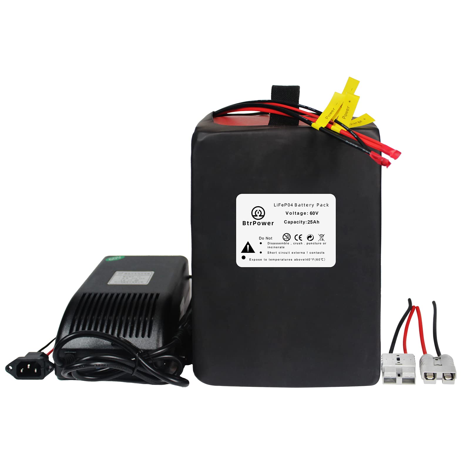 Ebike バッテリー 25ah Amazon.com : 60V 25Ah Ebike Battery 25000mah Lithium LiFePO4